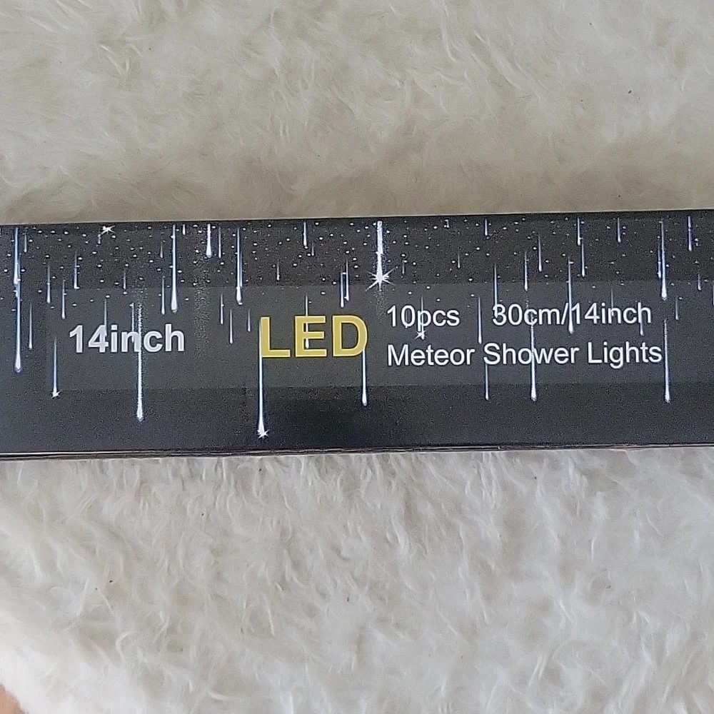 2/$15 NIB LED Icicle Lights